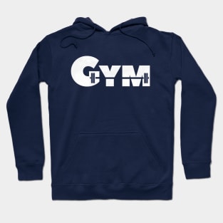 Cool Gym Barbell T-Shirt Hoodie